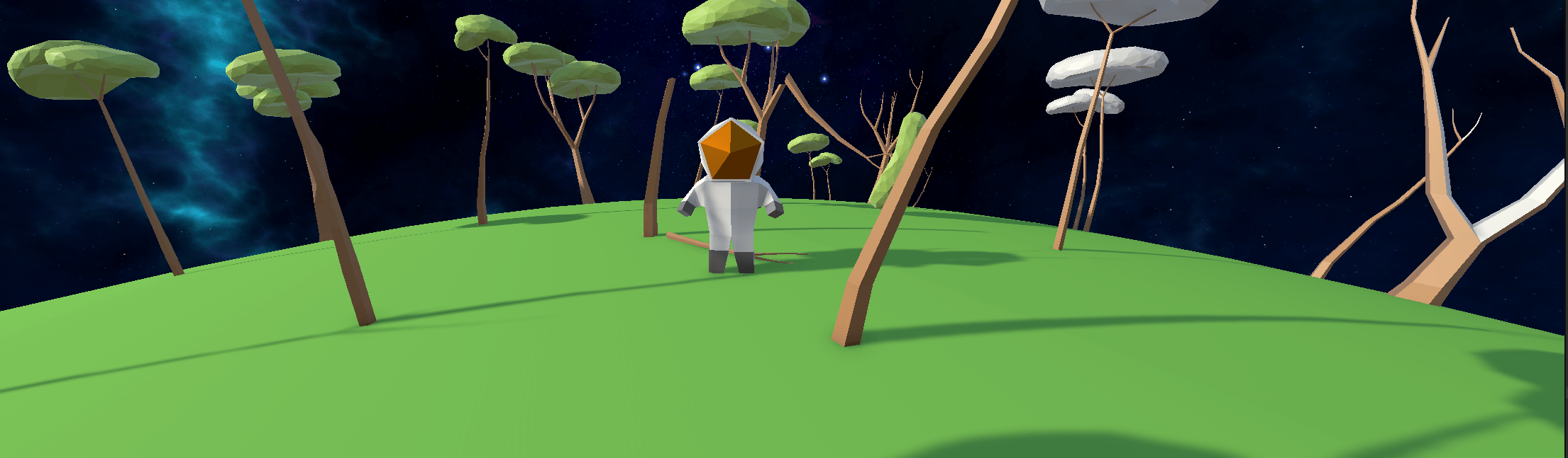 Low-poly third-person prototype
